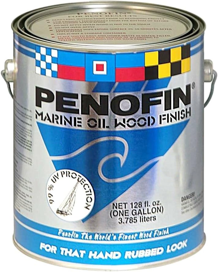1 Gal Penofin F5EMAGA Natural Marine Marine Oil Wood Finish (550-VOC)