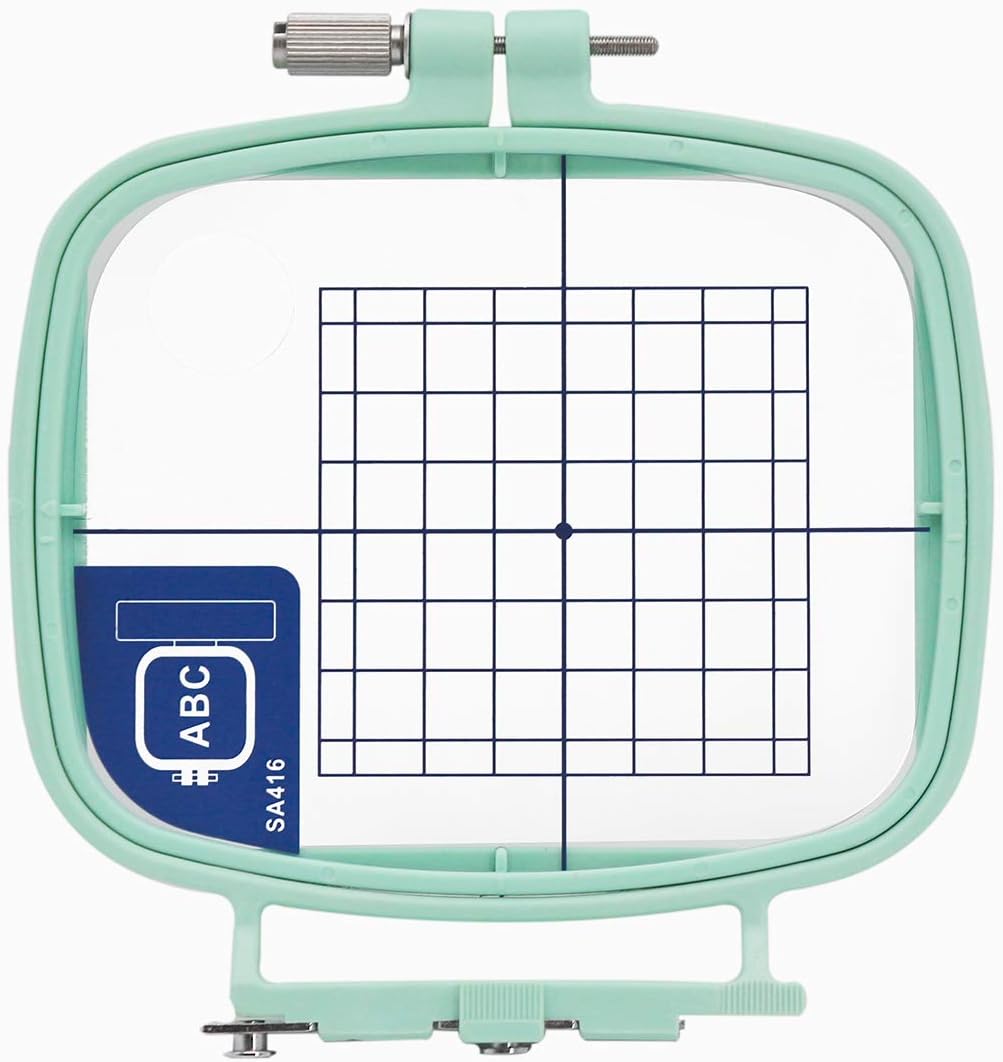 Sew Tech Embroidery Hoop for Brother, 4.3x7.1in 110x180mm SA418 EF33 Frame