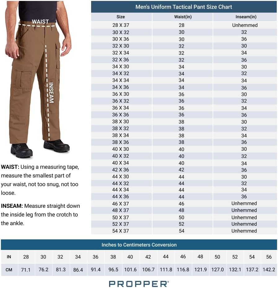 Propper Men's Tactical Uniform Pant | Ripstop Fabric Tactical Pants, Uniform Pants for Law Enforcement