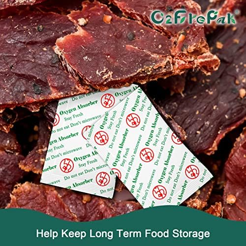 O2frepak 100CC(100Packets) Food Grade Oxygen Absorbers Packets Food Storage