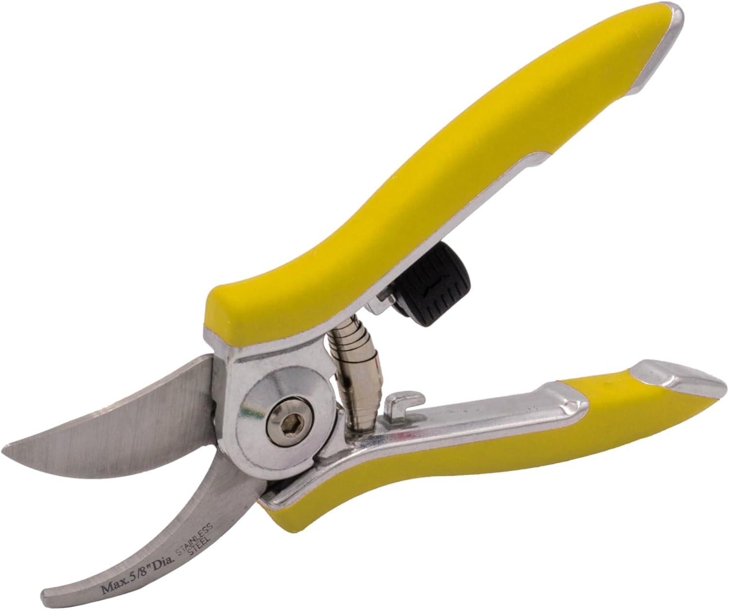 Dramm 18043 ColorPoint Bypass Pruner with Stainless Steel Blade, Yellow