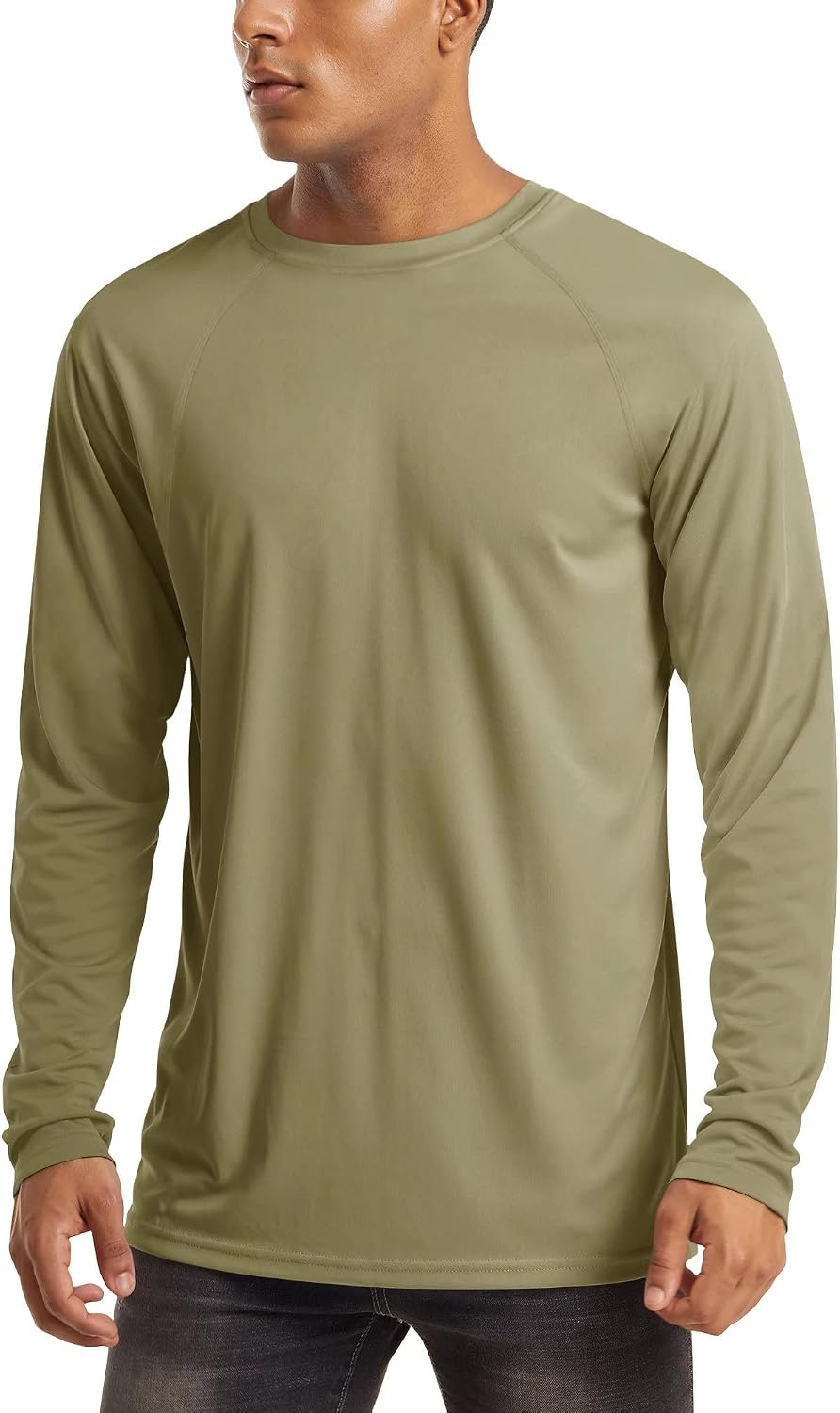 MAGCOMSEN Men's Long Sleeve Shirts UPF 50+ UV Sun Protection Athletic Shirts for Hiking Running Workout Rash Guard