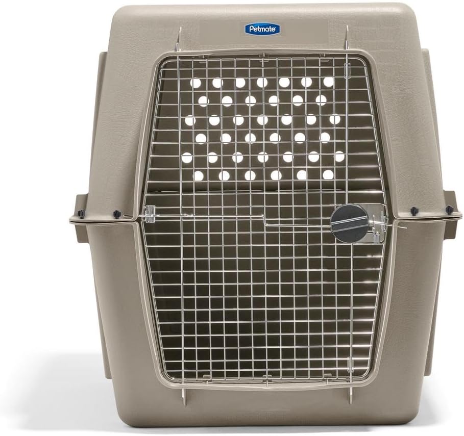 Petmate Ultra Vari Dog Kennel - Portable Crate for Extra Large Dogs 90-125 lbs - Airline-Friendly - Heavy-Duty Plastic Shell - For Home and Travel