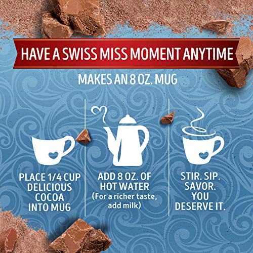 Swiss Miss Milk Chocolate Flavored Hot Cocoa Mix, 38.27 oz. Canister