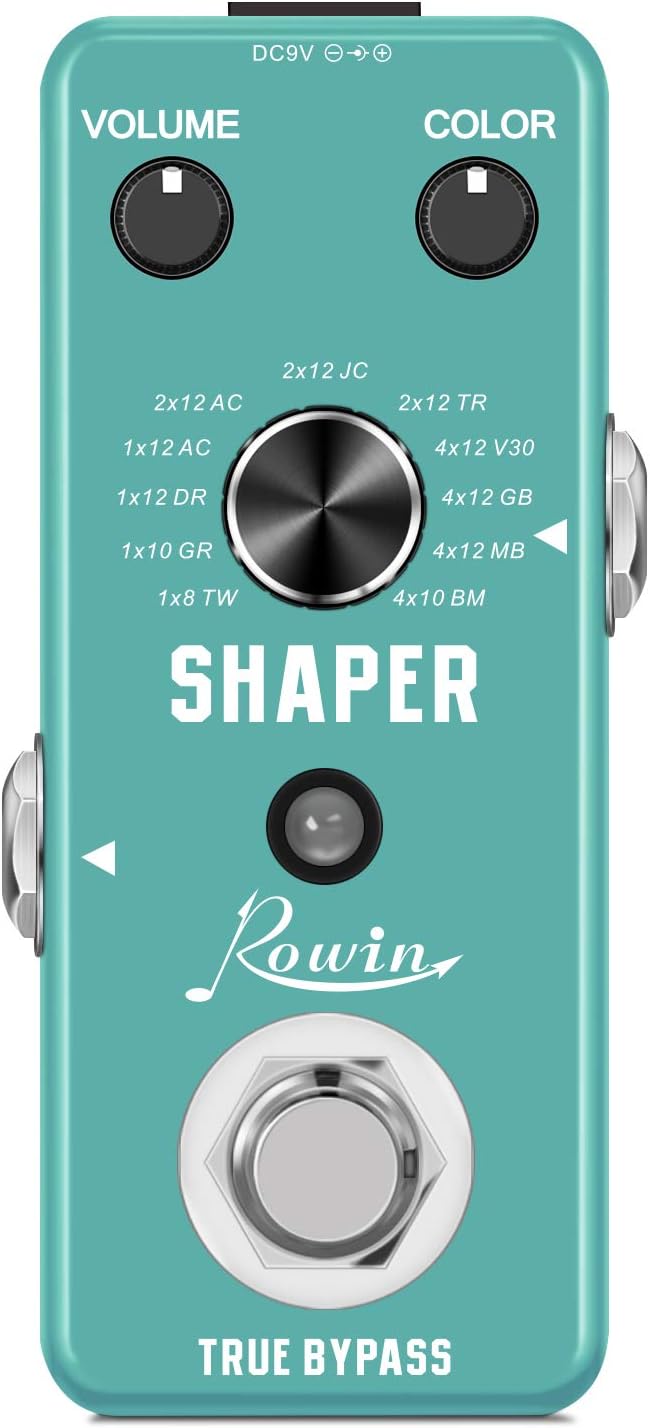 Vintage Vacuum Bluesy Guitar Effect Pedal,Electric Guitar Effect Sound Low Key Mild Clipping