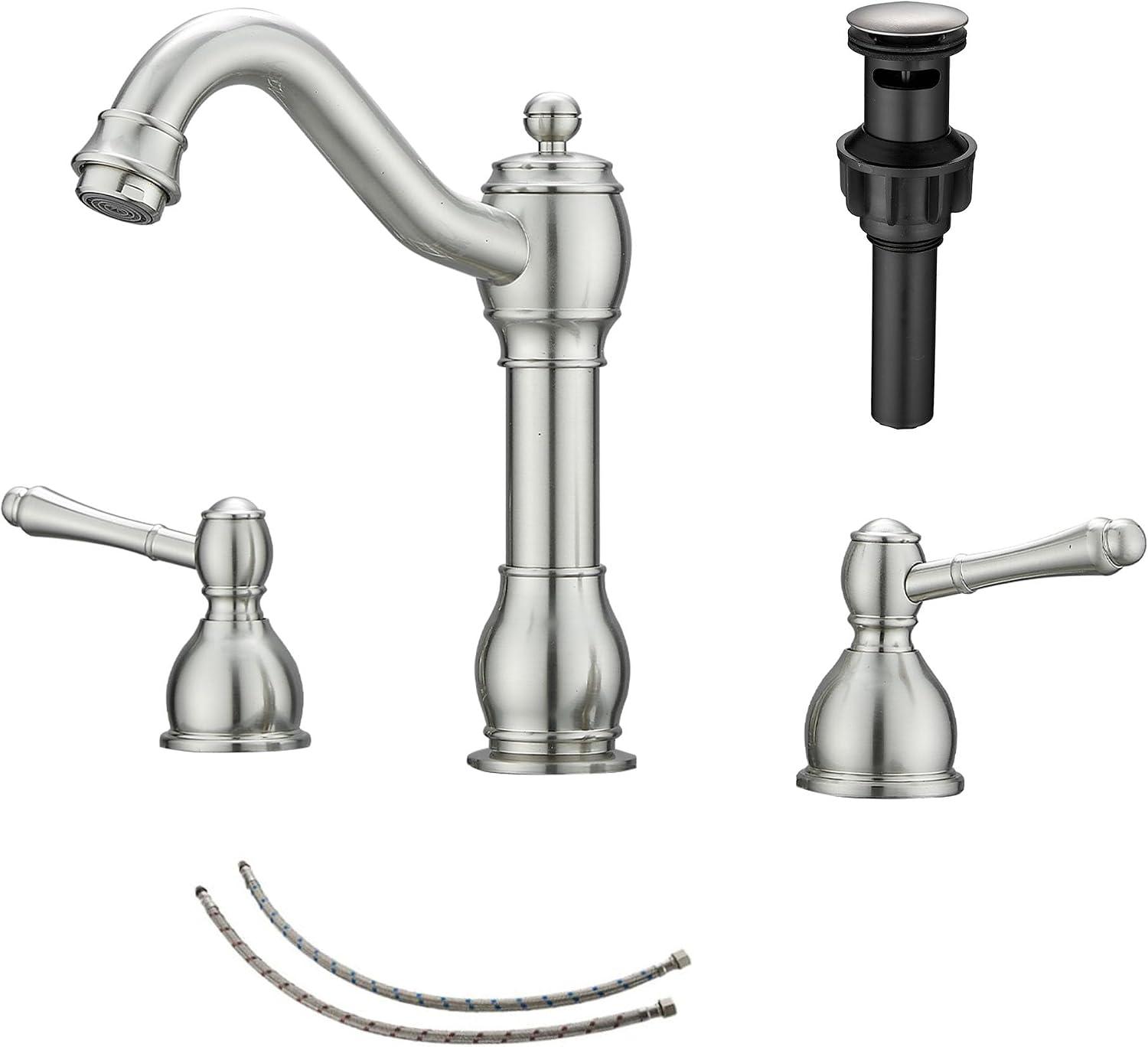 Oil Rubbed Bronze Bathroom Faucet Single Handle One Hole
