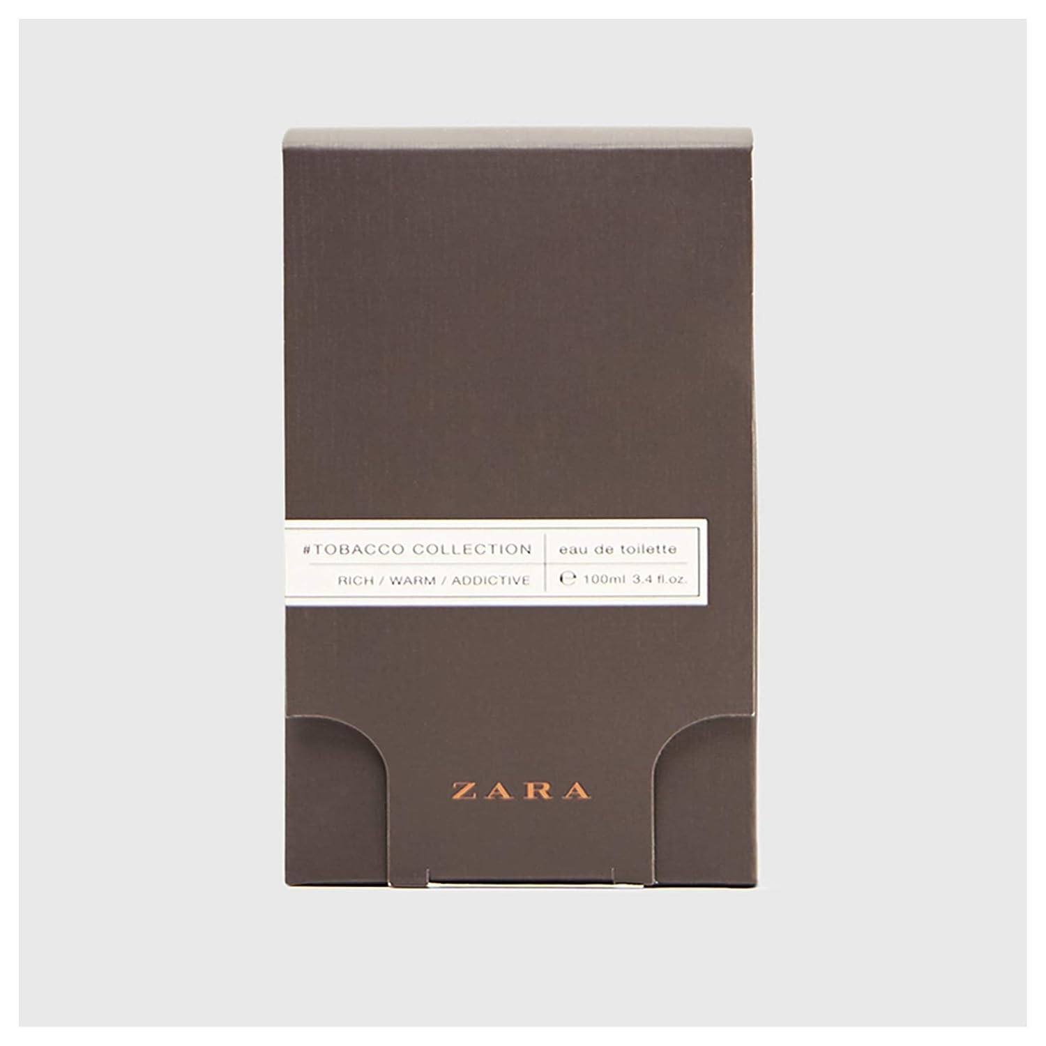Zara Men’s #TOBACCO COLLECTION RICH/WARM/ADDICTIVE Eau De Toilette 3.4 fl.oz.