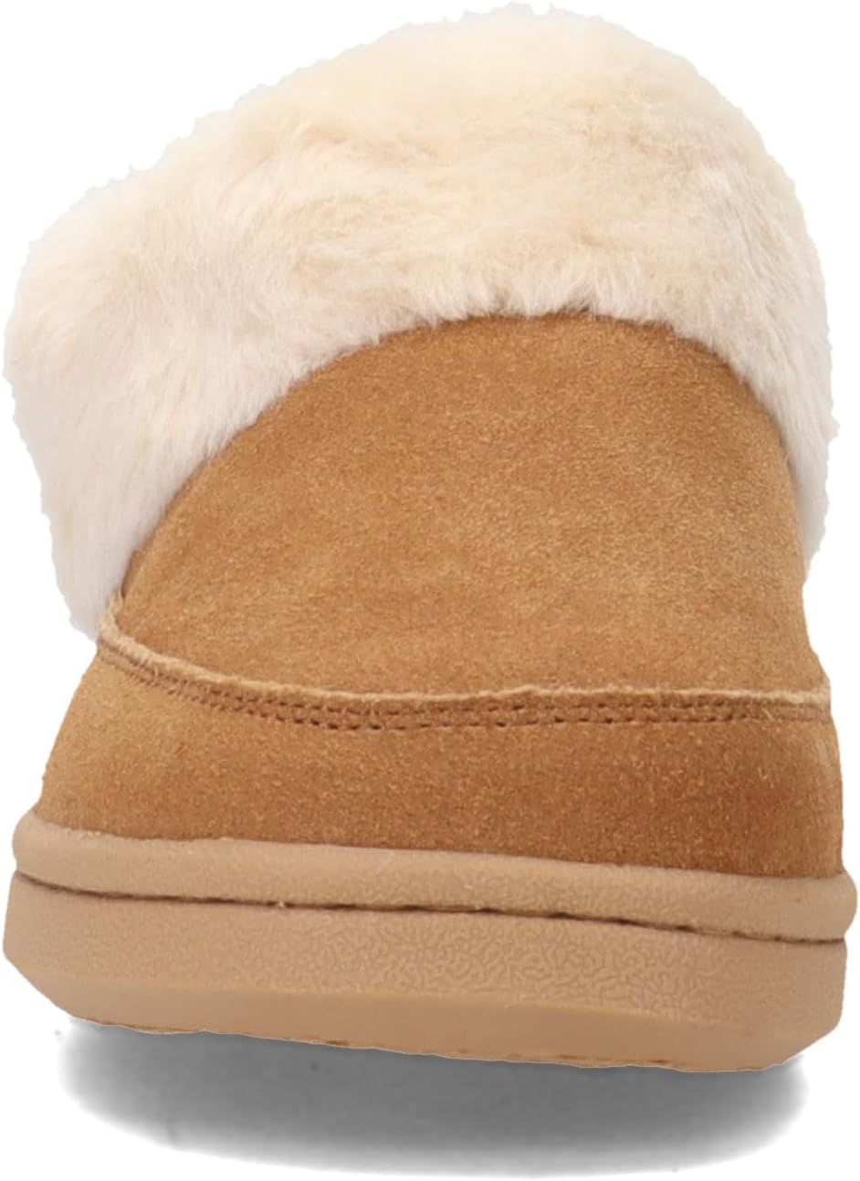 Clarks Womens Faux Fur Lined Clog Slippers Warm Cozy Indoor Outdoor Plush Slipper for Women