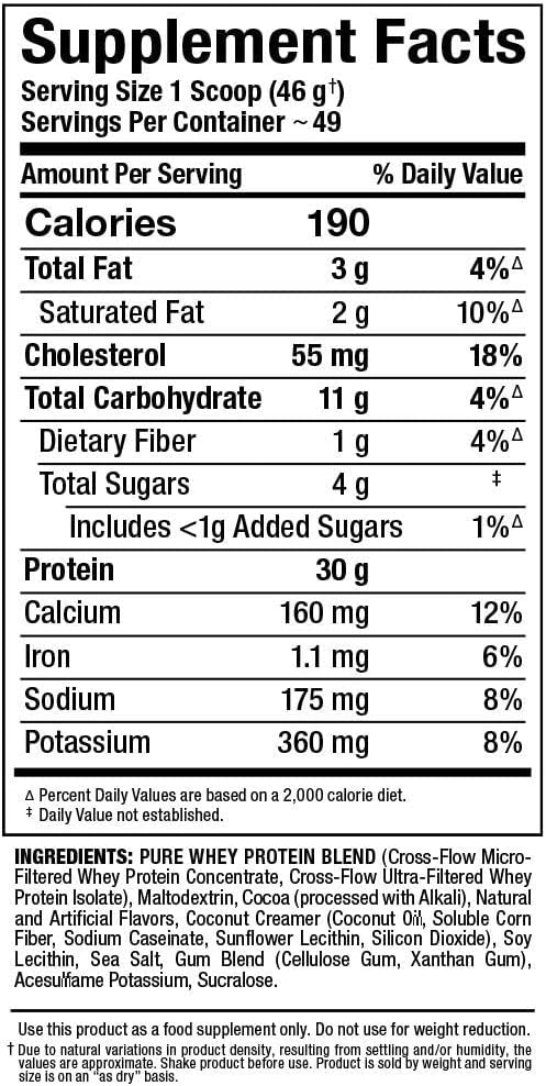 ALLMAX AllWhey Classic Whey Protein Powder, Chocolate, 5 lb