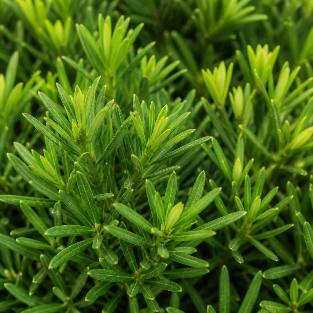 Podocarpus Japanese Yew | 10 Live Plants | Podocarpus Macrophyllus | Evergreen Shrub, Low Maintenance, Drought Tolerant, Privacy Screen Landscaping, Fast Growing, Ornamental Foliage