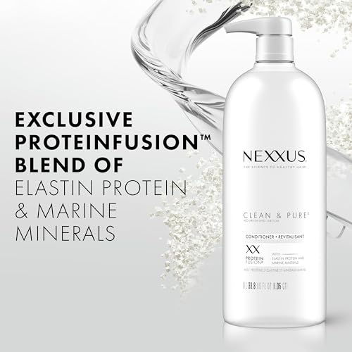 Nexxus Clean & Pure Clarifying Shampoo + Conditioner Set 33.8 oz 2 ct