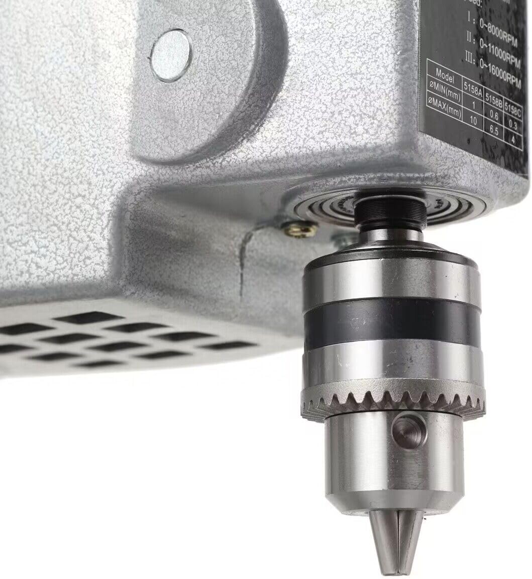 3-Speed Benchtop Drill Press, Electric Bench Wood Drilling Machine for DIY Creation