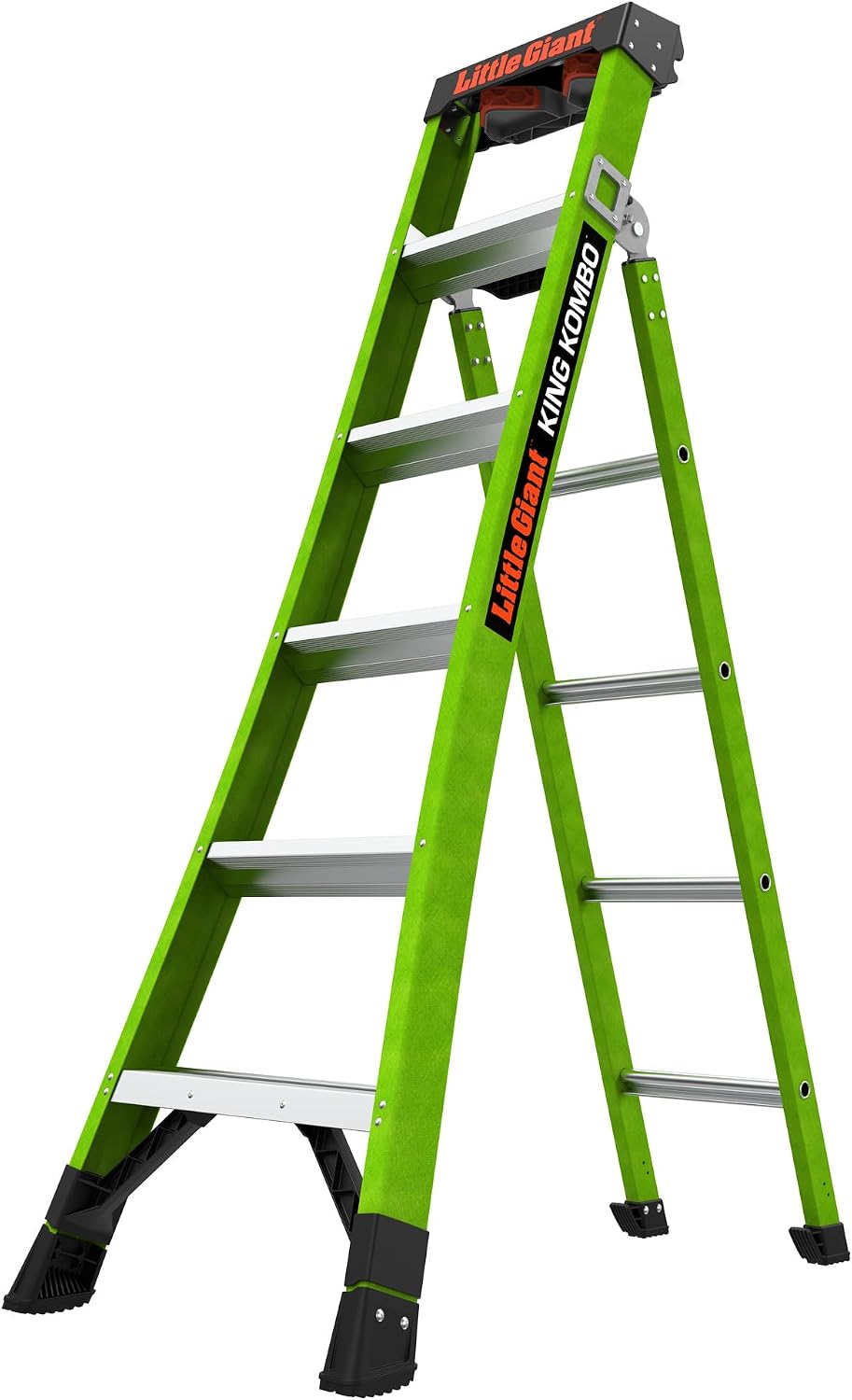 Little Giant King Kombo, 6 ft Fiberglass Multi-Position Ladder, 13906-001