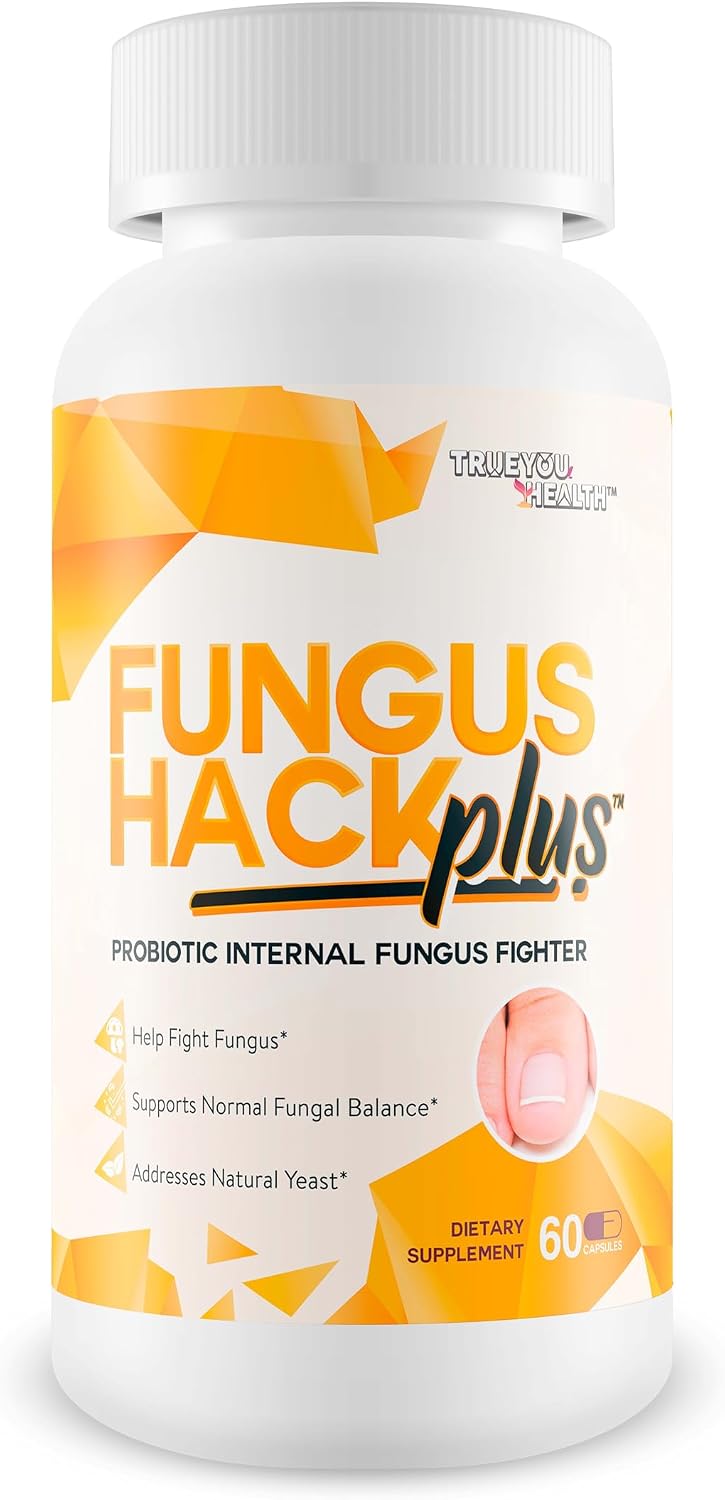 Fungus Hack Plus Probiotic Internal Fungus Fighter - Antifungal Probiotic - Nail Fungus Treatment - This Toe Fungus Treatment is Designed to Balance
