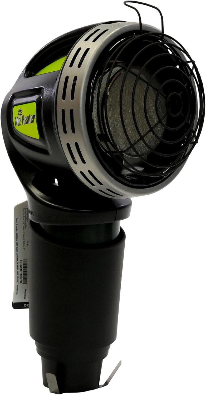 Mr. Heater Golf Cart 4, 000 BTU Radiant Propane Heater | Stay warm on the course when you're riding, Designed with an integrated handle