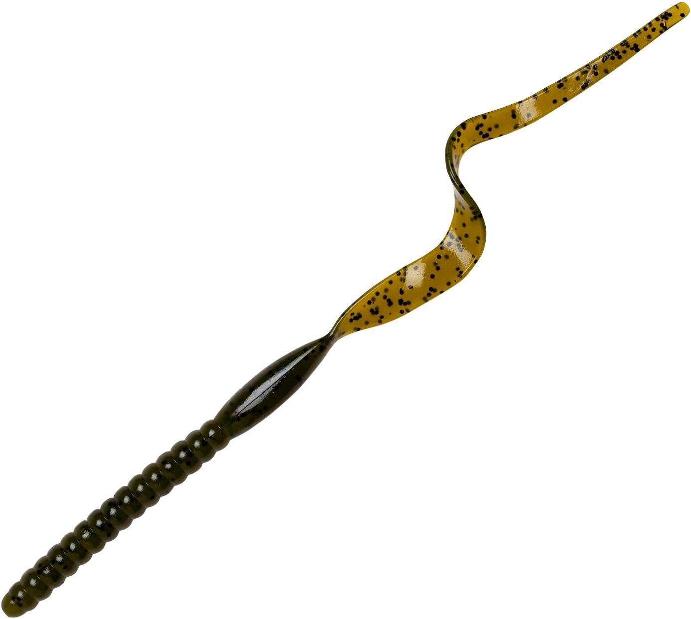 YUM Ribbontail Worm Curly-Tail Swim-Bait Bass Fishing Lure