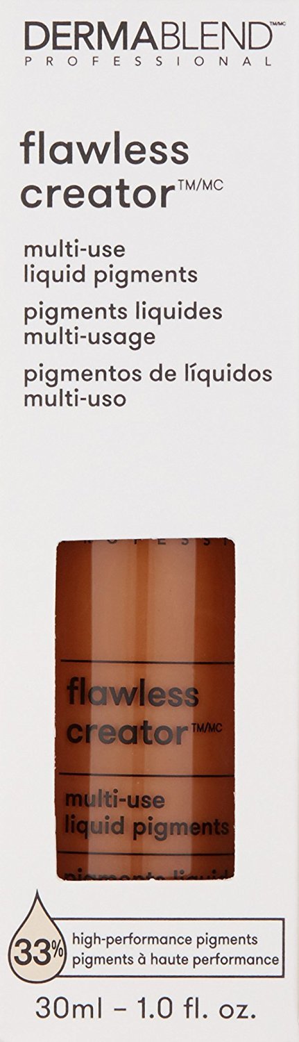 Dermablend Flawless Creator Multi-Use Liquid Foundation Makeup, Full Coverage Lightweight Buildable Foundation, Natural Finish, 1 Fl oz.