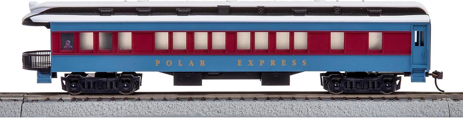 Lionel The Polar Express LionChief 2-8-4 Set with Bluetooth Capability, HO Gauge Model Train Set with Remote