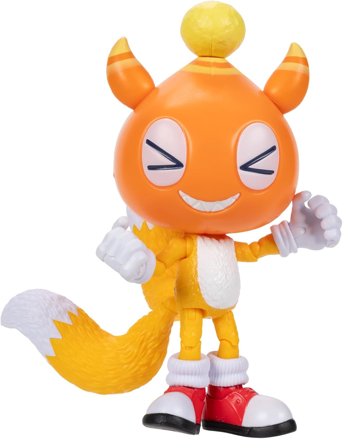 Sonic The Hedgehog 3 Movie 5-InchAction Figure 4-Pack, Articulated Figures from Jakks Pacific's Wave 2 Include Super Sonic The Hedgehog, Shadow