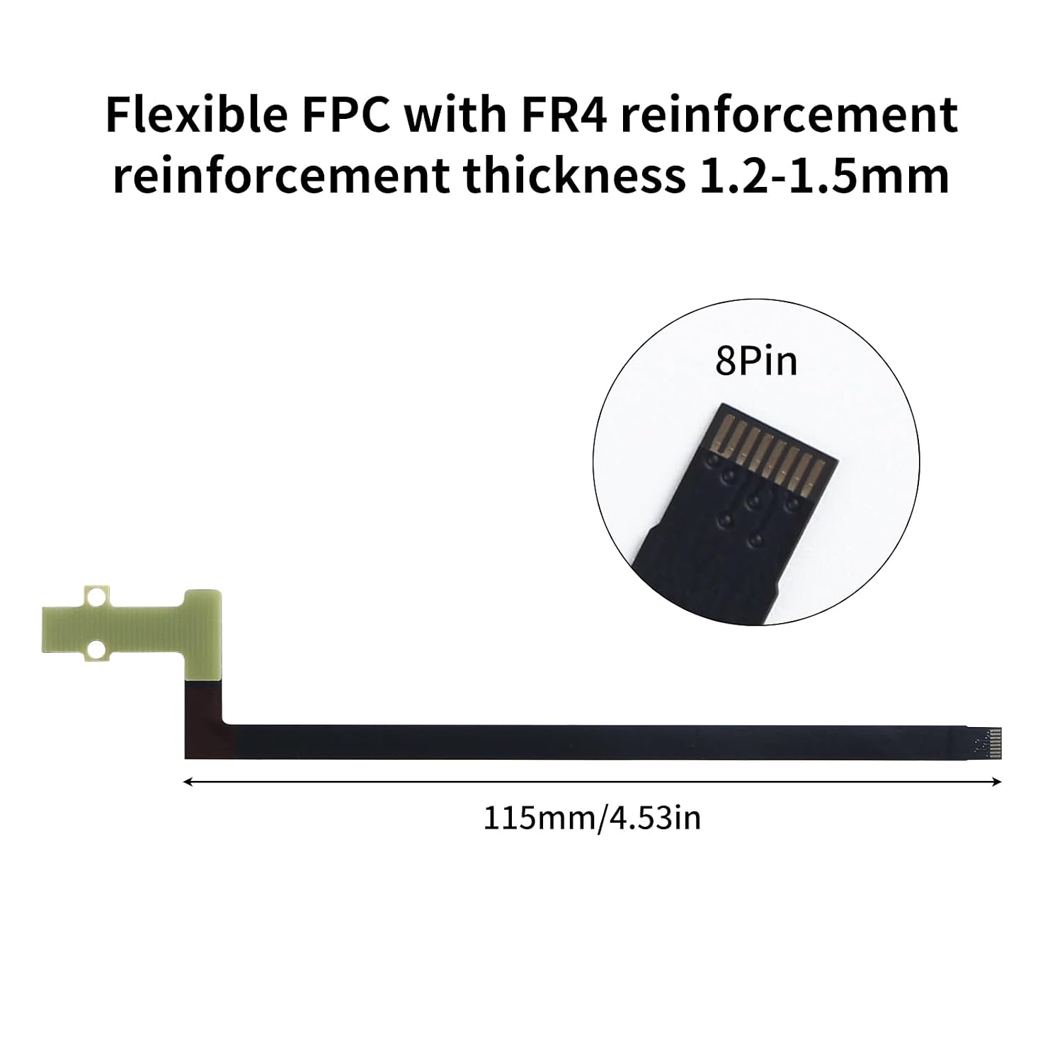 3D Printer Accessories A1/ A1 Mini Feed Hall Board: Filament Sensor Replacement with Ribbon FPC Cable for Detecting Supply Status of Consumables in