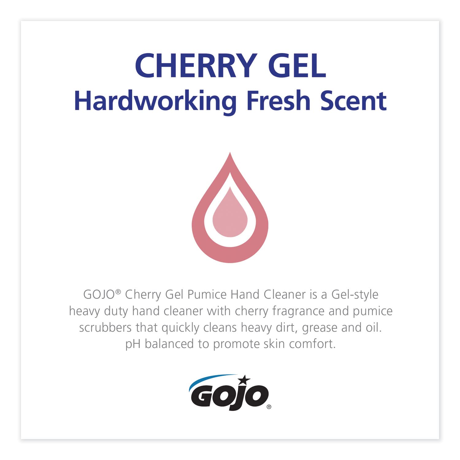 GOJO 1 gal. Gel Hand Cleaner Pump Bottle 2358-02 - 1 Each