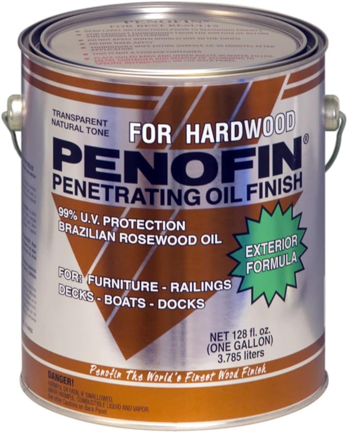 1 Gal Penofin F3XHWGA Natural Exotic Hardwood Penetrating Wood Finish (250-VOC)