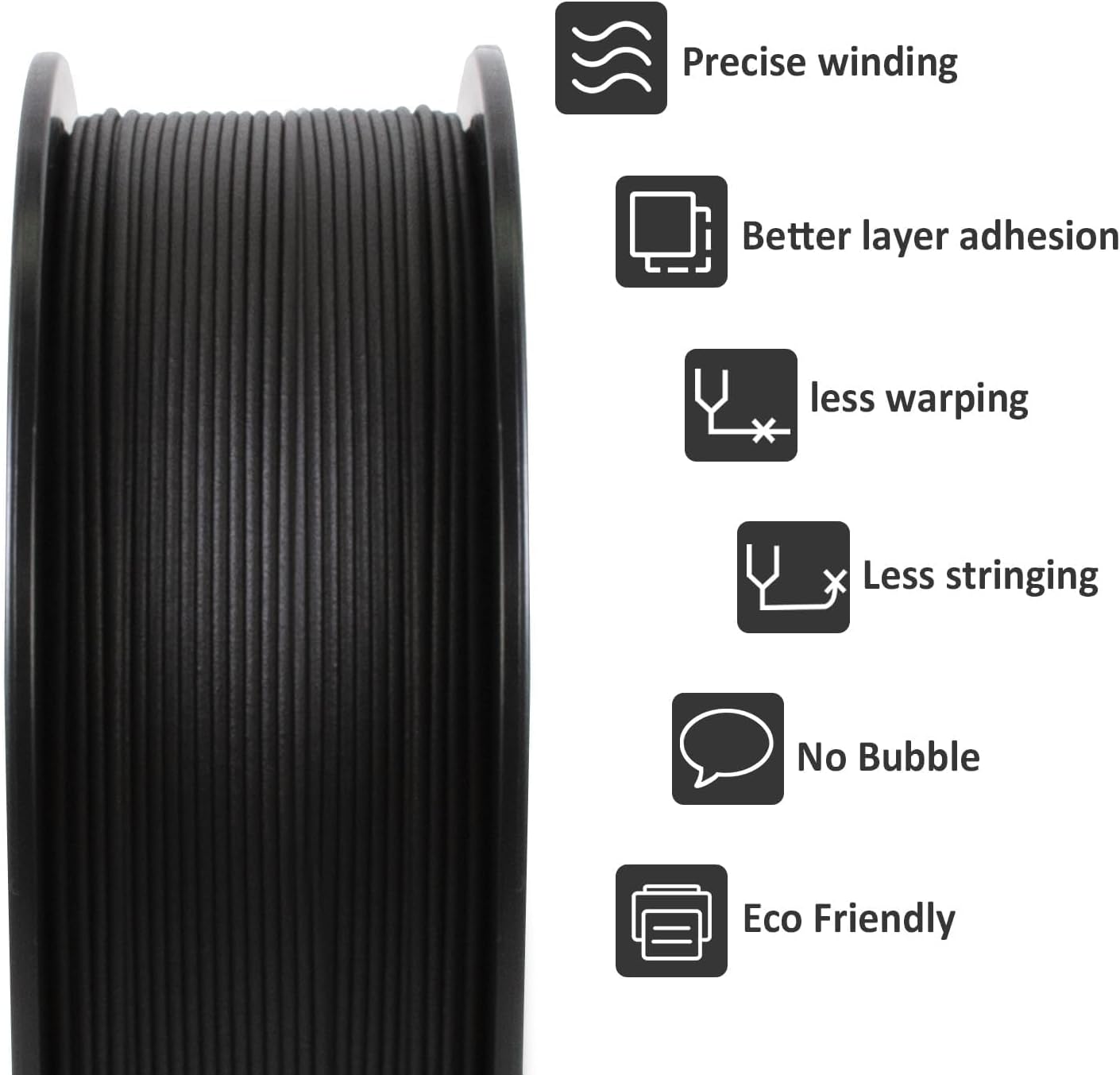 GIANTARM 3D Printer Filament, Silk Gold Pla Filament, 1Kg(2.2lbs) Spool, 1.75mm Dimension Accuracy +/- 0.03mm, 3D Printing Filament