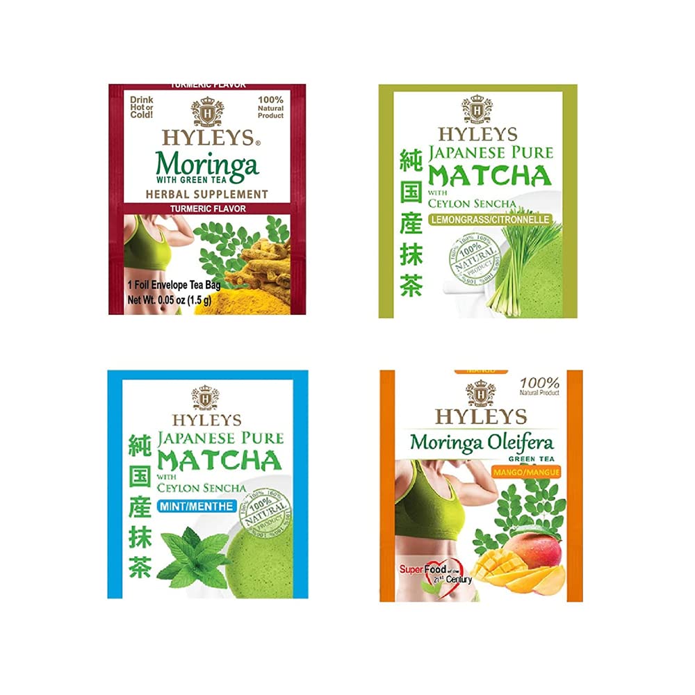 Hyleys 14 Day Weight Loss Tea, Garcinia & Matcha Green Tea, 42 Tea Bags