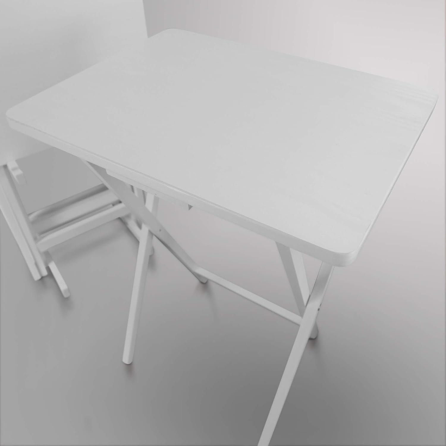 Casual Home 5 Piece Tray Table Set, Espresso