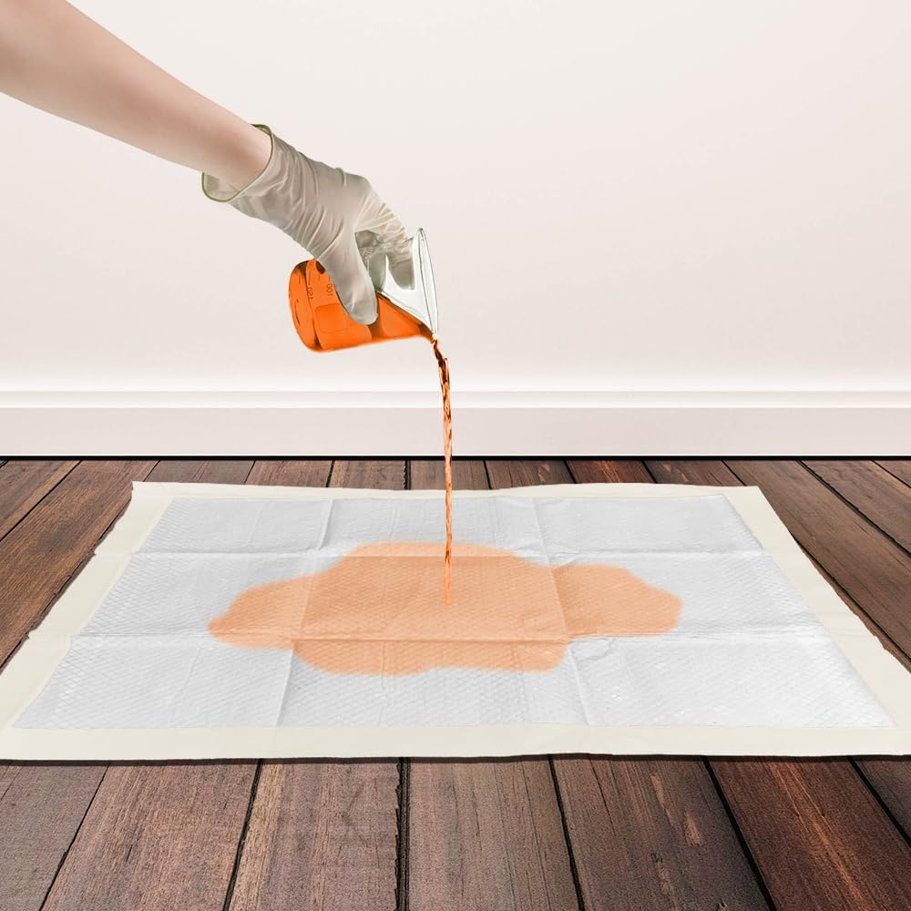 OUT! PetCare Large Dog Pee Pads, Leak Proof Training Pads, 21x21, 50 Count | Doggy Pee Pads, Leak Proof, Odor Control, Extra Absorbent, Potty Training, Housebreaking, Crate Training, Travel Use