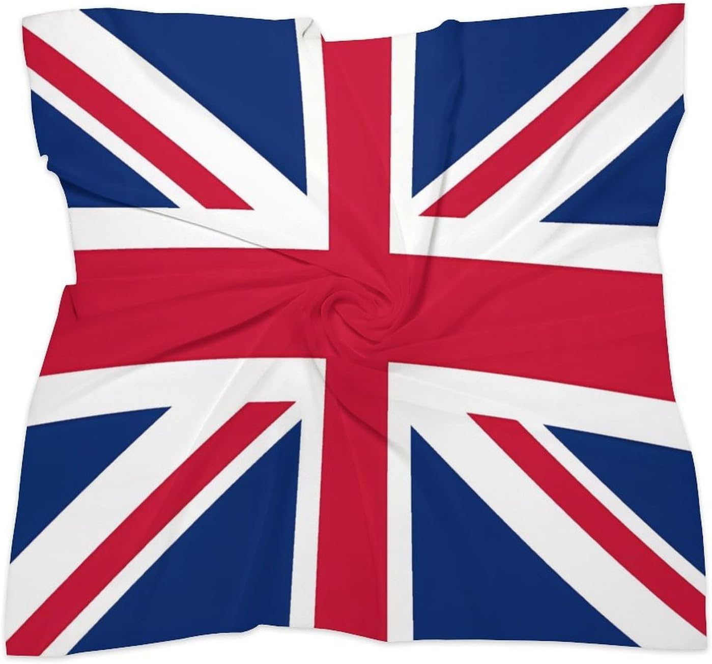 Flag Silk Scarf Head Hair Wraps Bandana Square Satin Head Scarf For Women