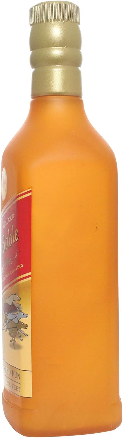 SILLY SQUEAKERS Tuffy Liquor Bottle Dog Toy: Squeaky Dog Toy, Washable and Floats, Vinyl Construction
