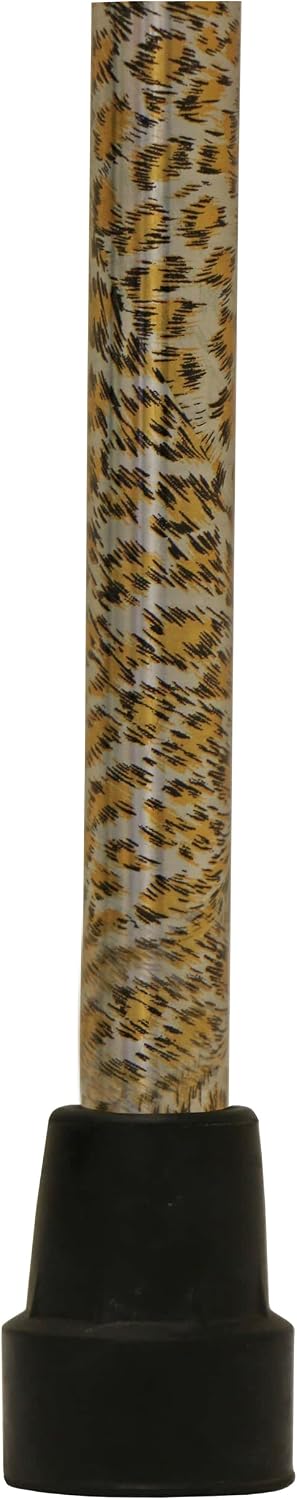 PCP Adjustable Cane, Offset Handle, Foam Grip, Wrist Strap, Lightweight Aluminum, Hunter Camouflage Pattern