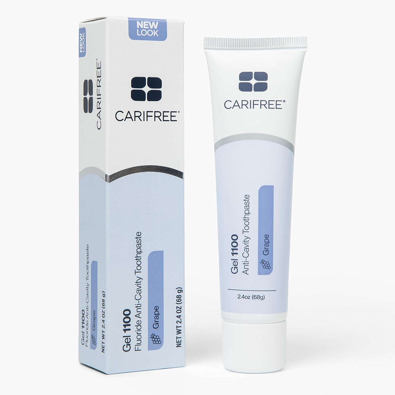 CariFree Gel 1100 (Mint) Anti-Cavity Fluoride Toothpaste with Nano Hydroxyapatite, Cavity Prevention and Enamel Protection, Dentist Recommended for Kids and Adults, 2.40 oz. | Anti-cavity pH neutralizing gel; enamel protection & remineralization; dentist…
