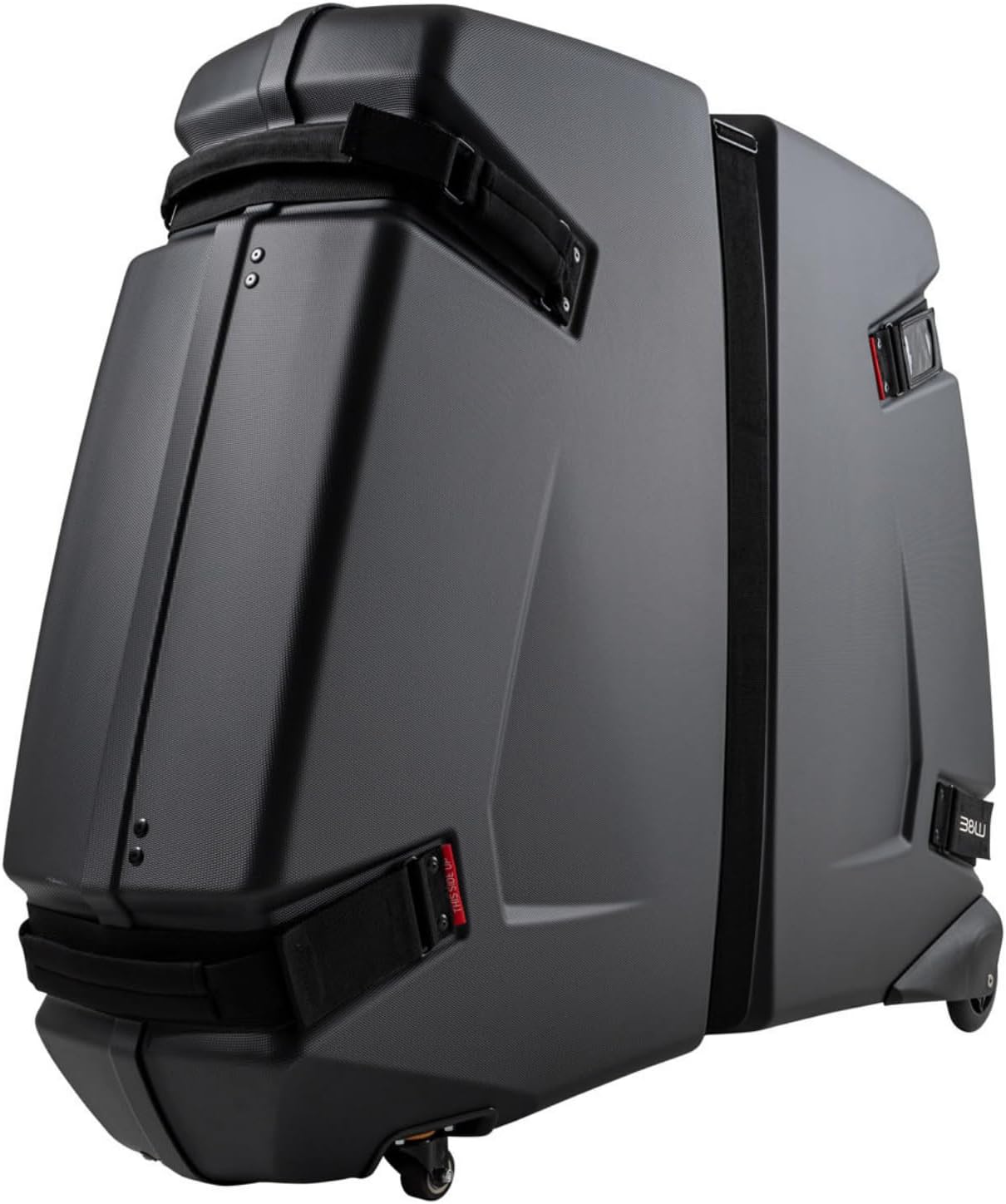 B&W International Bike Box 2.0 Hard Shell Case - Removable Lid for Easy Packing - ABS Shell and Aluminum Frame - Road, Triathlon