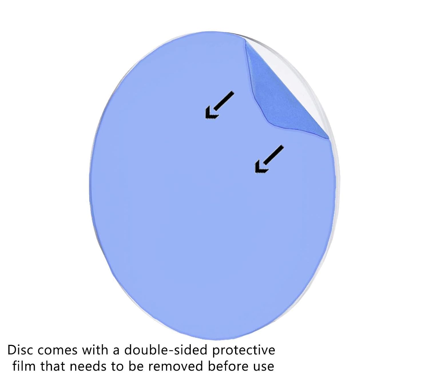Marketing Holders 1/4" Round Plexiglass Sheet 24 Inch Diameter Clear Acrylic Circle for Cake Disk, Table Top, Backdrop, DIY Project