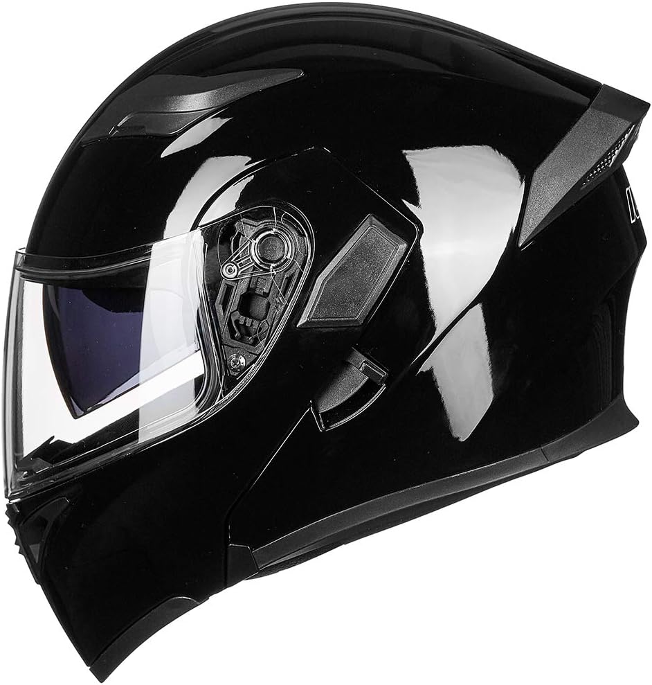 ILM Motorcycle Dual Visor Flip up Modular Full Face Helmet DOT Model 902/902L
