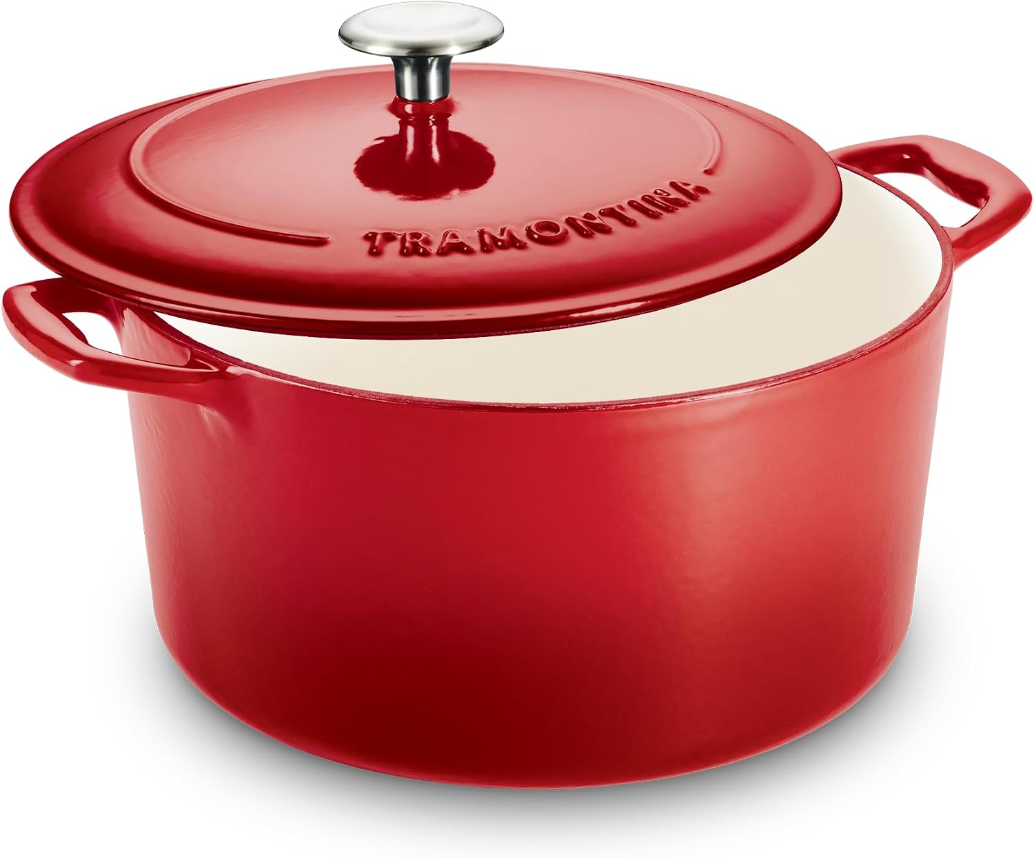 Tramontina Bestow Enameled Cast Iron 4-Qt Braiser Pan with Lid, Blue | Oven-to-Table Casserole Dish, Great for Shallow Braises & Simmers