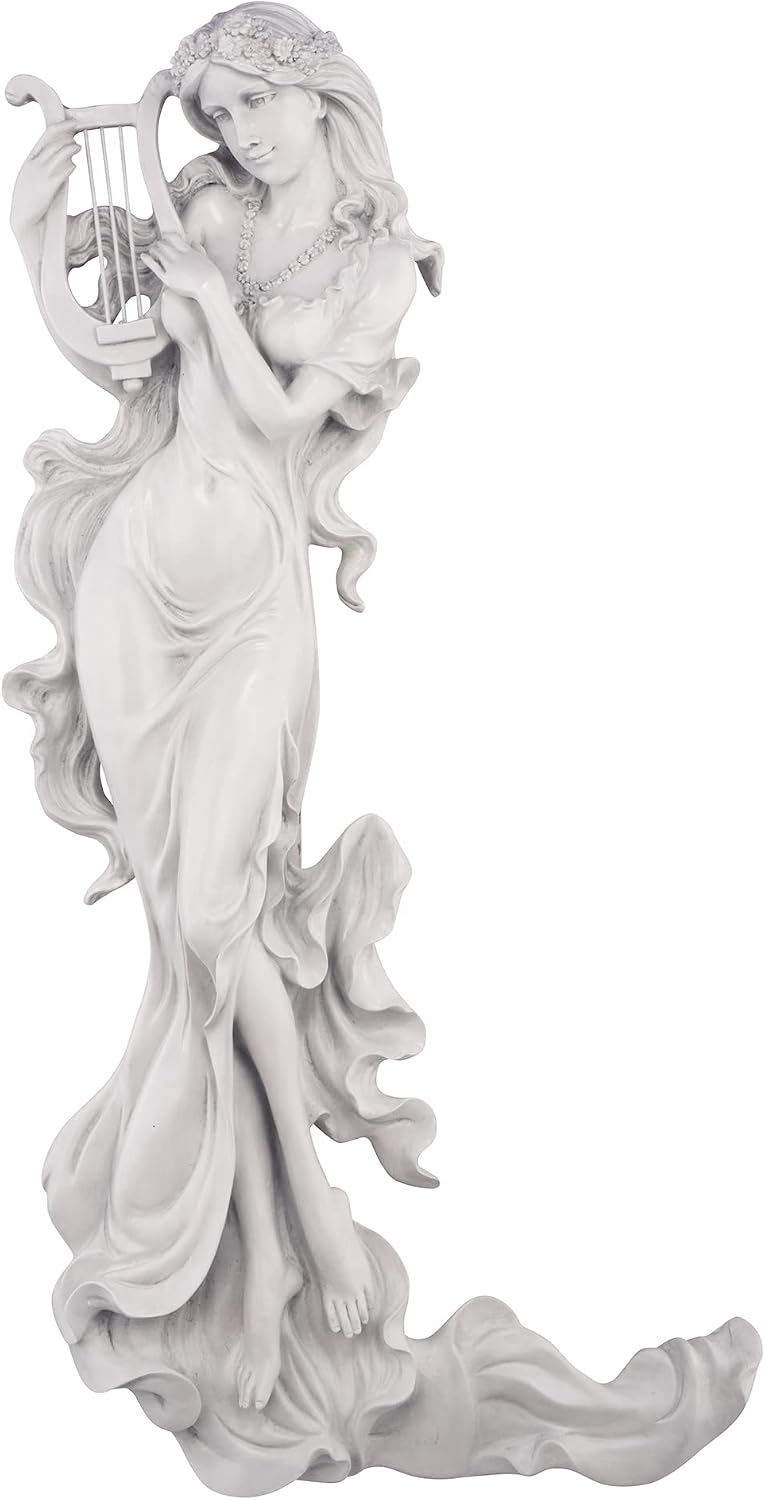 Design Toscano Musical Muse Wall Sculpture, Single