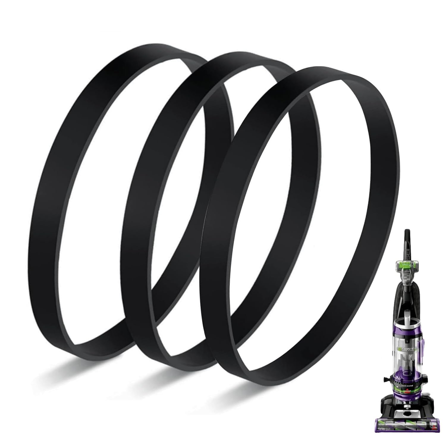 JEDELEOS Replacement Belts for Bissell Model 2252 2253 2254 22543 2255 2256 2258 2259 2260 2316 1309 1790 1792 1793 1413 2739 Powerlifter and