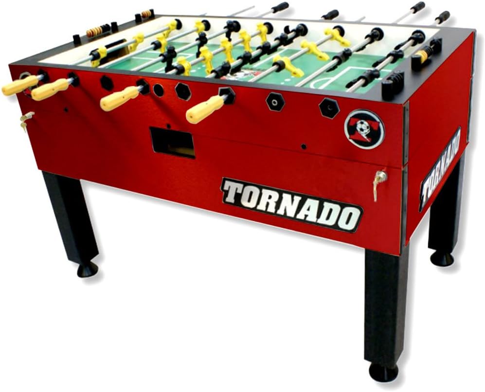 Tornado Tournament 3000 Foosball Table - Made in the USA - Commercial Quality for the Home - Incredible Table Soccer Game