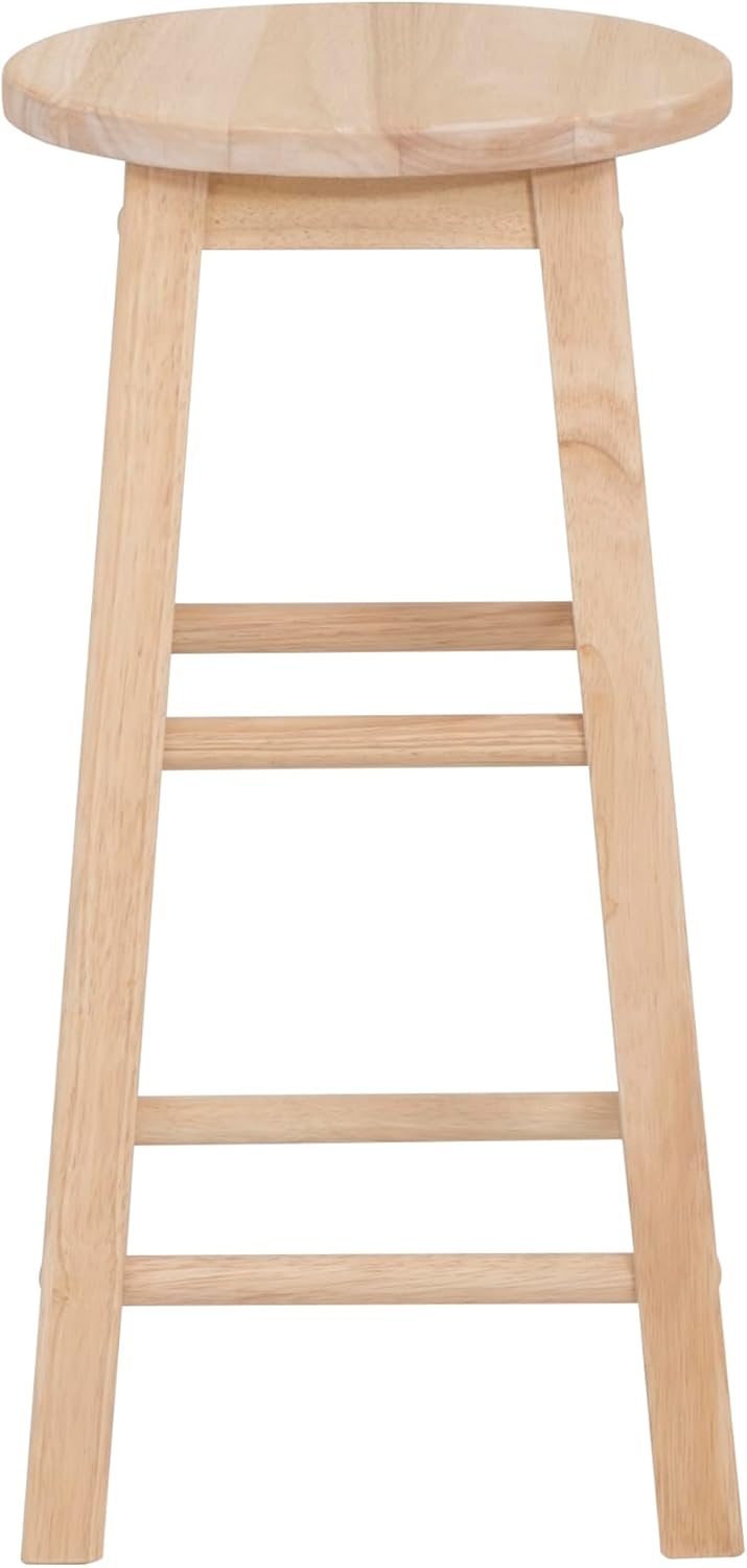 Linon 29-Inch Barstool With Round Seat