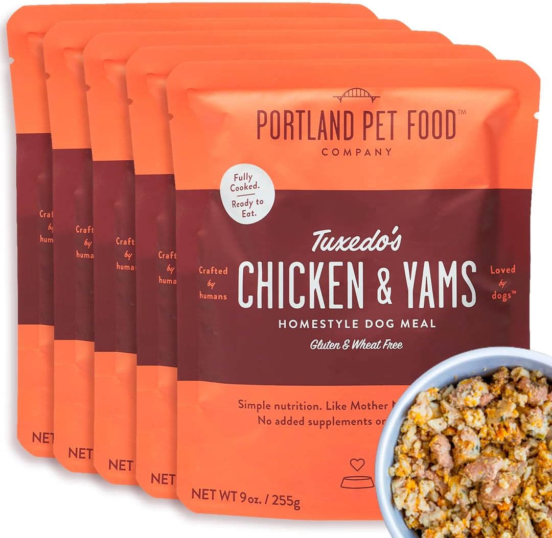 Portland Pet Food Company Fresh, Human Grade Dog Food Topper & Meal 5 Pack
