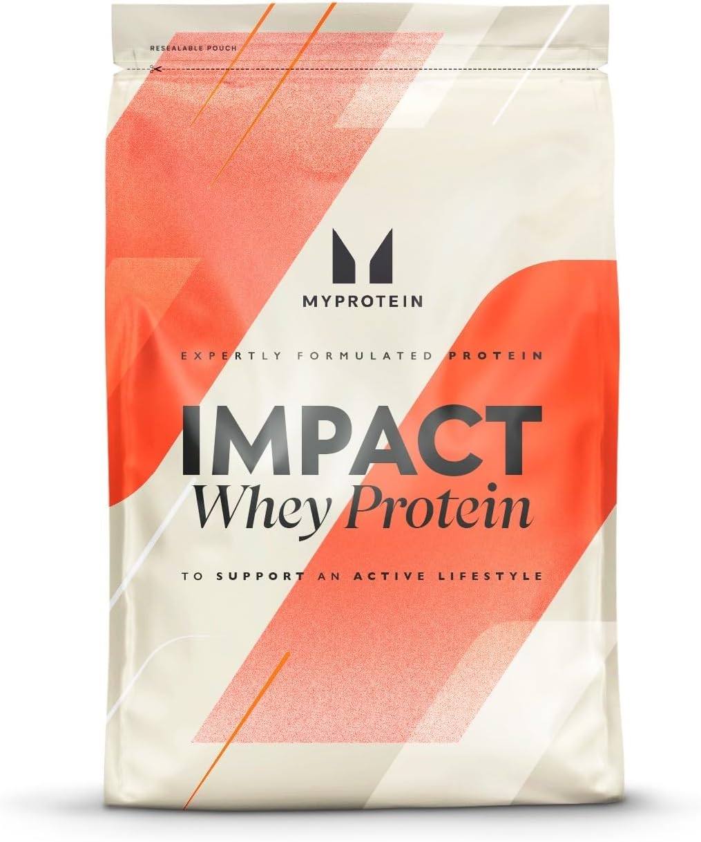 Myprotein Impact Whey Protein Powder, 2.2 Lbs (30 Servings) Chocolate Milkshake, 22g Protein & 5g BCAA Per Serving, Protein Shake for Superior Performance, Muscle Strength & Recovery, Gluten Free