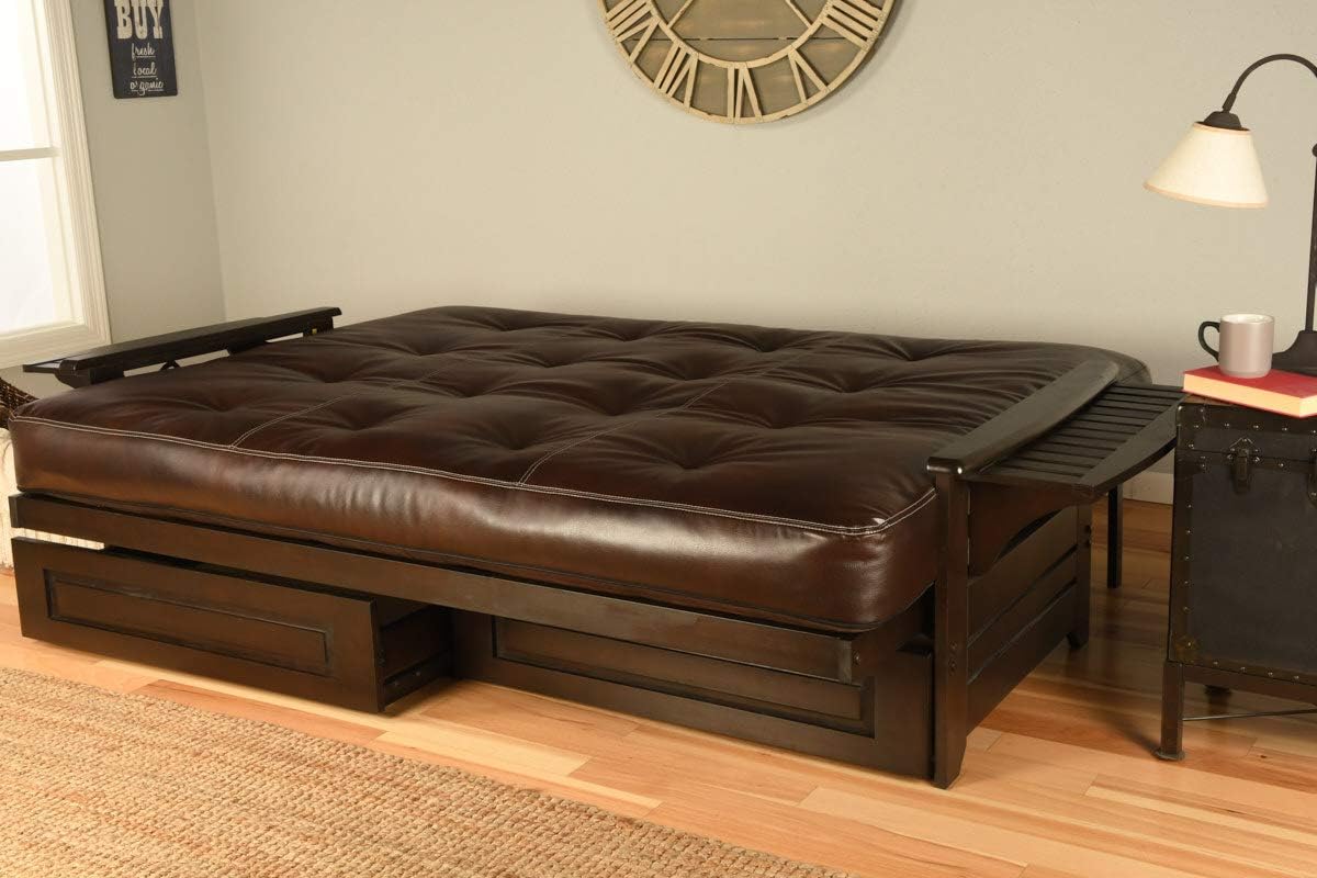Wood Futon Espresso Frame