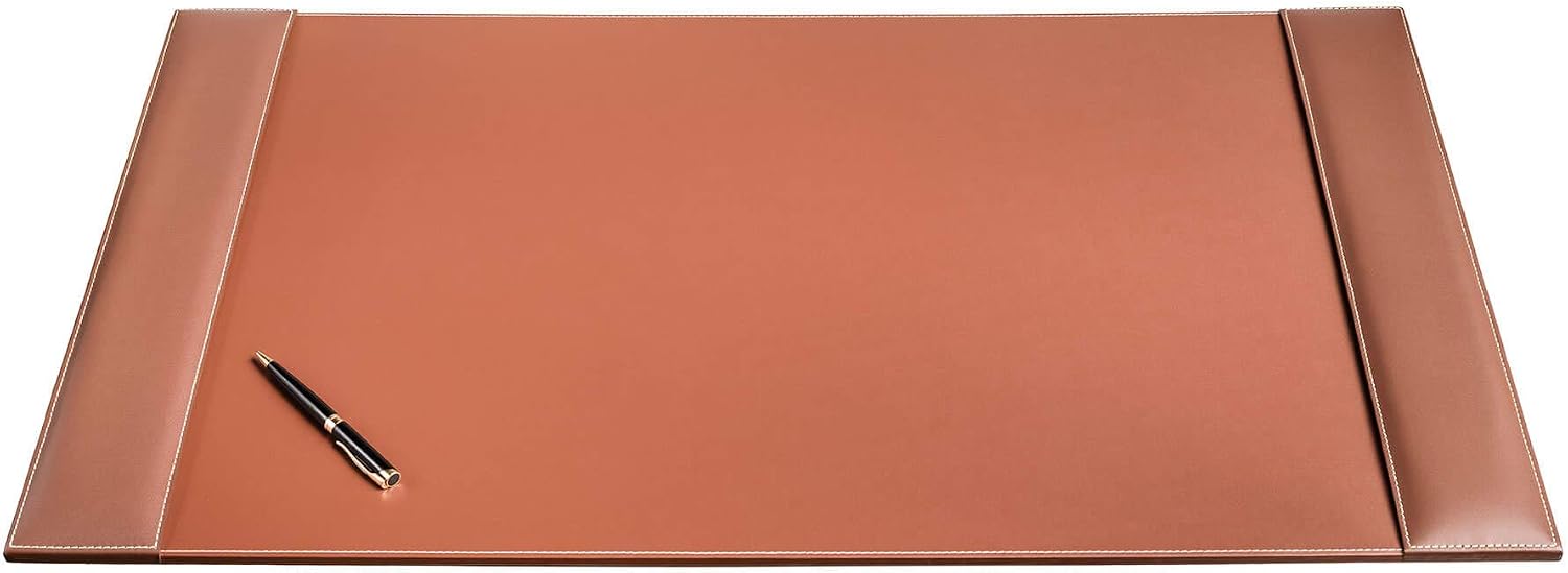 Dacasso Leather Desk pad, 34 x 20, Rustic Brown (P3201)