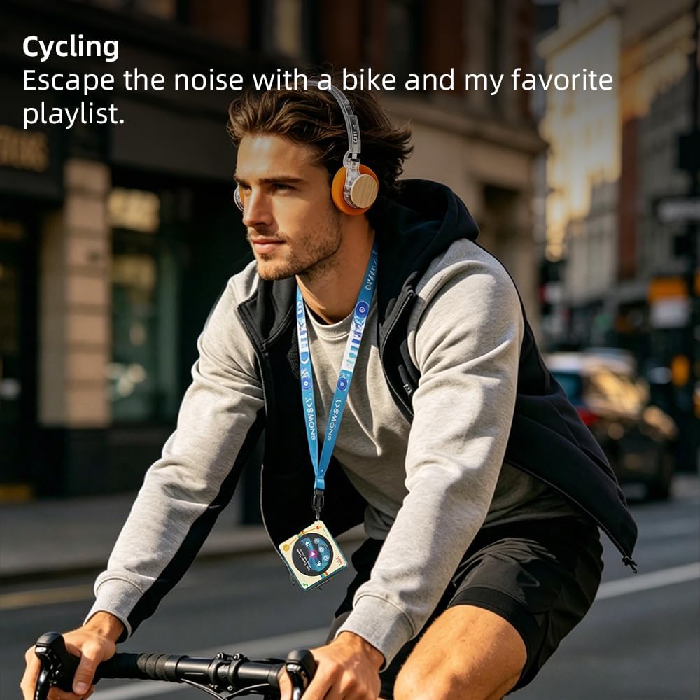 FIIO DISC Portable HiFi Music Player, Dual DAC Digital Audio Player with 3.5mm & 4.4mm Outputs, Bluetooth 5.4 LDAC,Touchscreen (Black)
