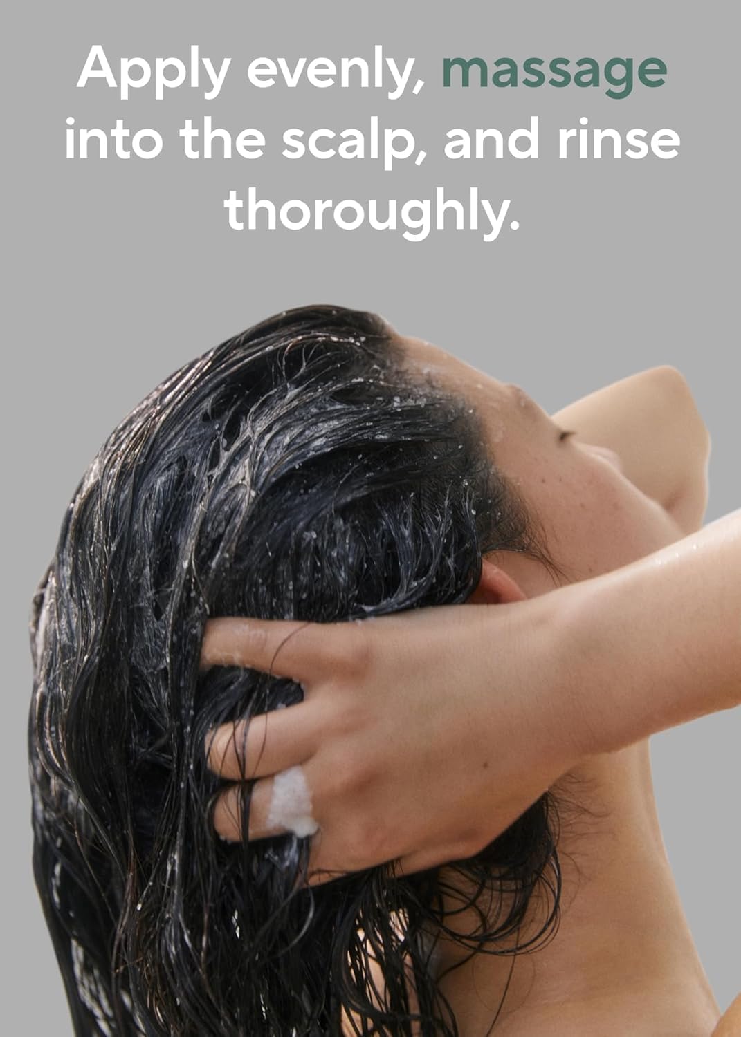 AROMATICA Rosemary Scalp Scaling Shampoo for Hair Growth | Korean Hair Care for Thinning Hair & Hair Loss, Natural Essential Oil, Vegan, Sulfate Silicone Paraben Free (13.53 oz)