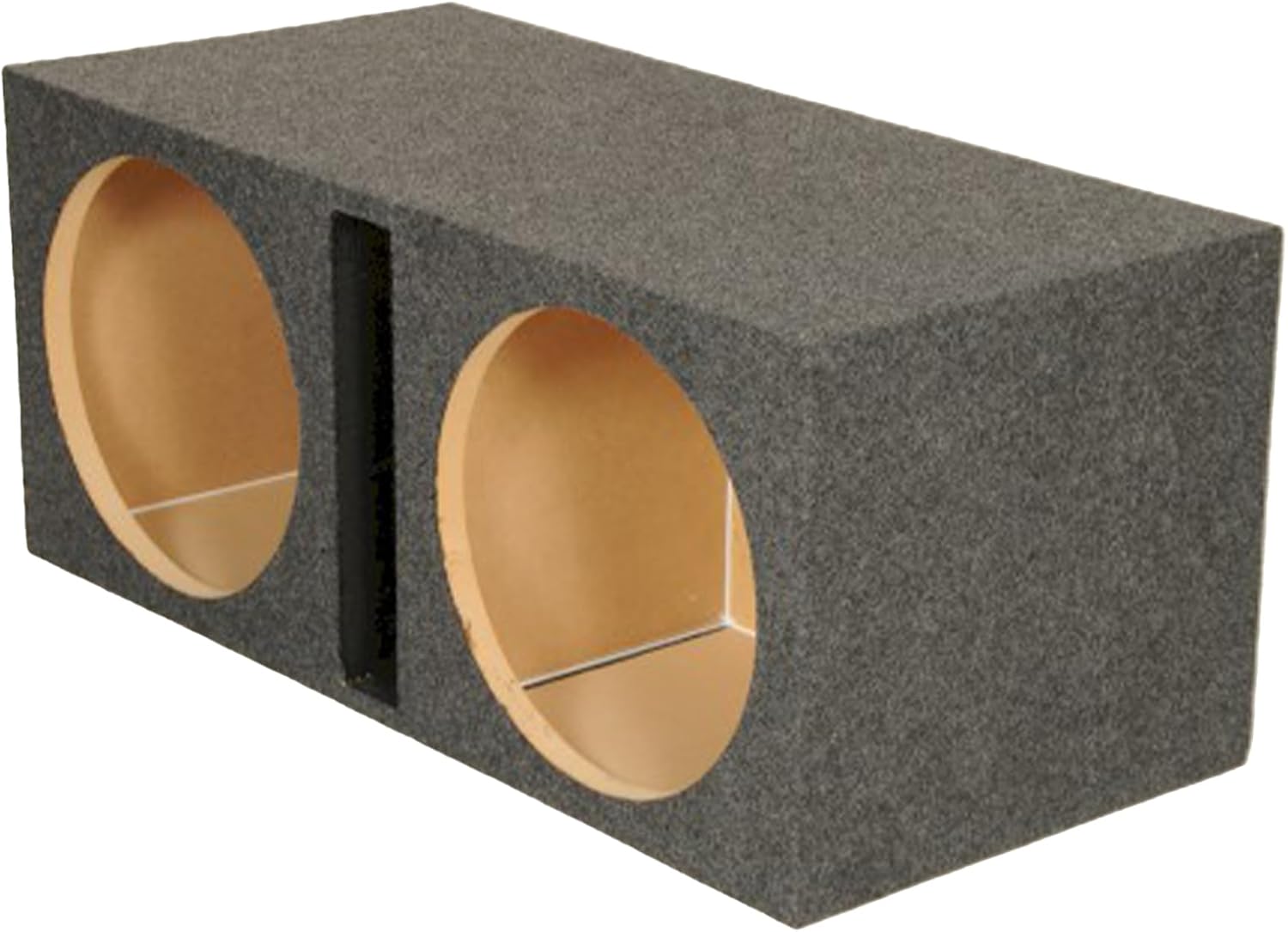 QPower QSMBASS15 Dual 15" Carpet Subwoofer Sub Box Sealed Speaker Enclosure
