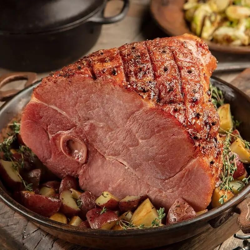 Burgers' Smokehouse Attic Aged Cooked Country Ham (Spiral Sliced, 5 to 6 pounds)